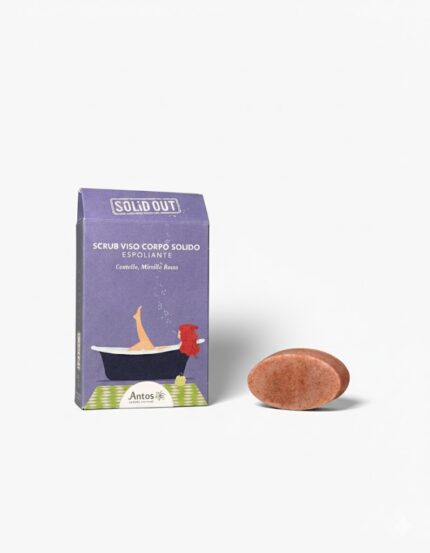 Solid Face & Body Scrub with Blueberry Microgranules – Solid Out